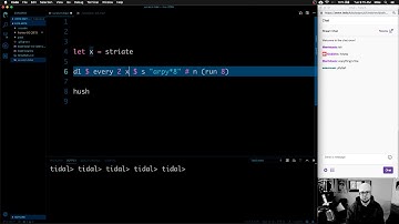 Live Stream: TidalCycles custom functions