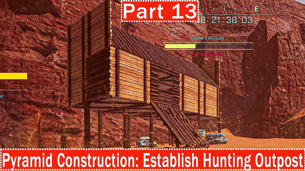 ICARUS First Cohort: Pyramid Construction: Establish A Hunting Outpost: Part 13