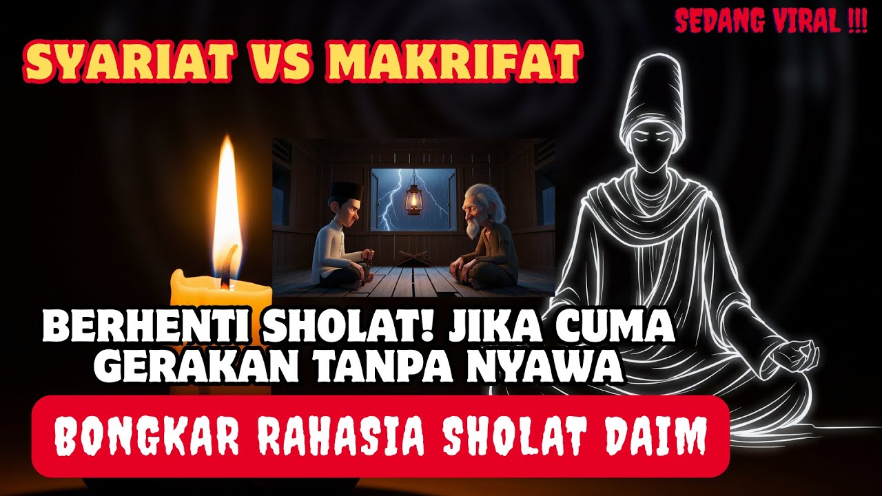 🔴BERHENTI SHOLAT! Jika Cuma Gerakan Aja Debat panas wong SYARIAT VS MAKRIFAT