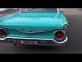 1959 Ford Fairlane Galaxie 500, start, idle, walk around