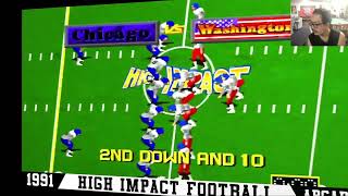 Watching Gameplays of Old NFL Video Games - Live Stream