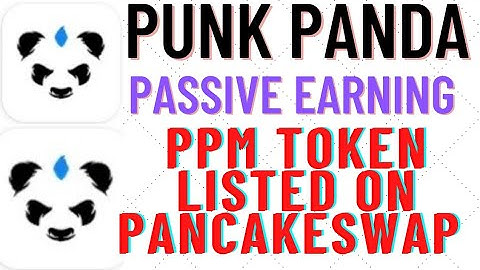 Punk panda.PPM token.Just messaging & earn.Passive income