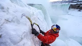 Ice Climbing Frozen Niagara Falls  Will Gadd's First Ascent