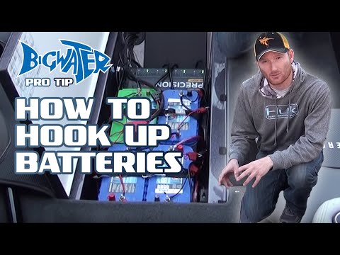 Installing 24V and 36V battery system for trolling motor 