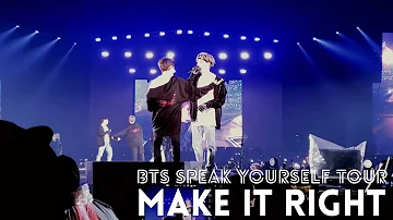 190511 (Make It Right) BTS 'Speak Yourself Tour' Soldier Field Chicago Day 1