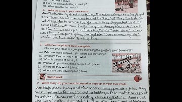 Std.4 sub:-ENGLISH Lesson no.31 || Be a Writer-2 IIQuestions and answer of workbook