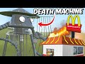 KILLER MACHINE DESTROYS FAST FOOD & MORE?! (Garry's Mod)