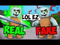 He was Pretending to be ME.. so i 1v1ed Him (Roblox The Strongest Battlegrounds)