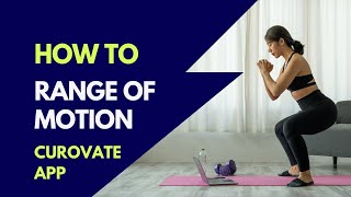 How to Measure Your Knee Range of Motion using the New Curovate App for Knee Replacement and ACL screenshot 3