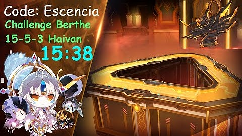 [Elsword/엘소드] Code: Esencia Challenge Mode 15-5-3 (Haivan) 도전 모드 야성에 잠식된 백귀의 성 하이반 15:38