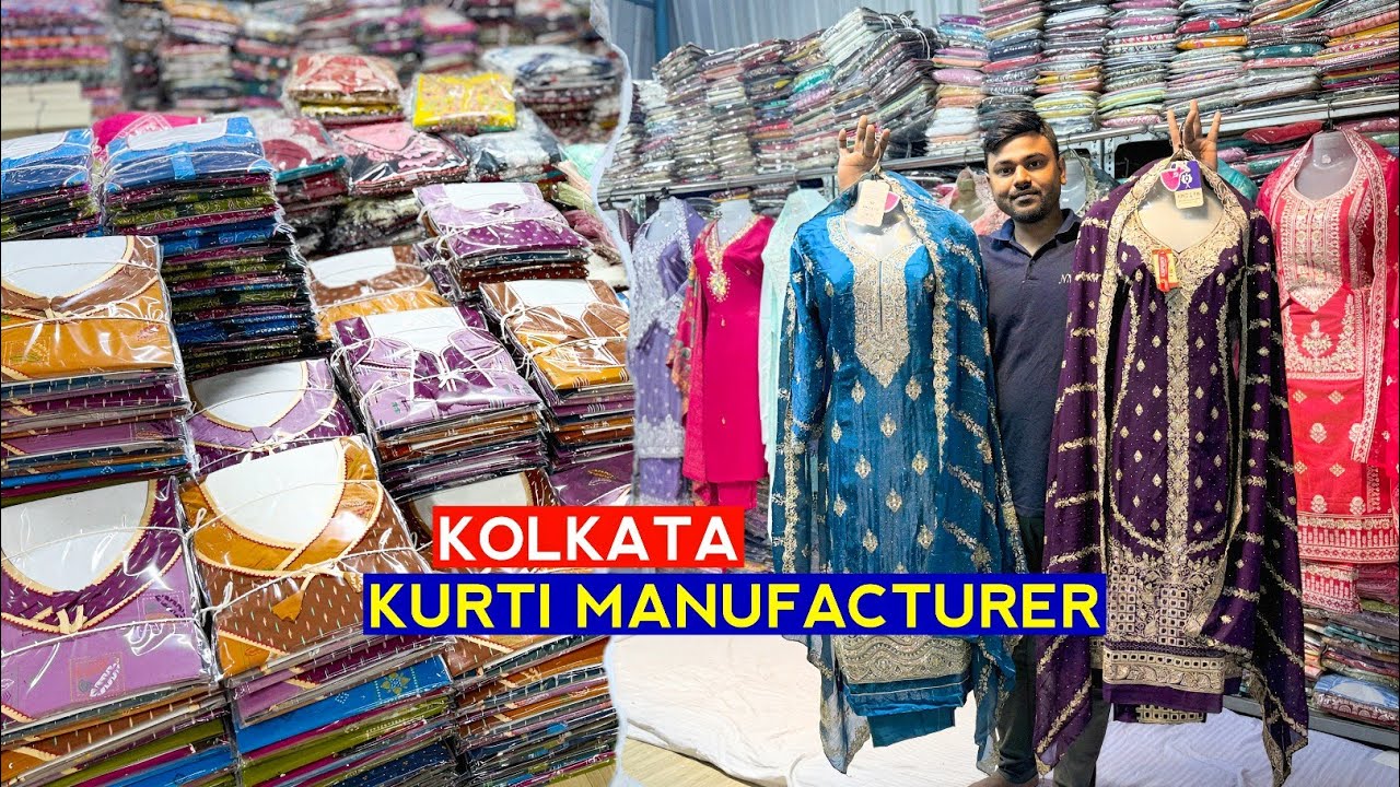 ✓Kurti Manufacturer In Kolkata - Biggest Kurti Wholesale Outlet | Kurti Wholesale Market In Kolkata