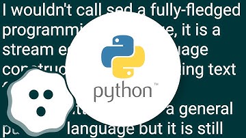 What are the differences between Perl, Python, AWK and sed?