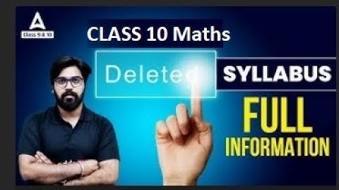 CBSE Class 10 Maths Syllabus 2023-24 | Deleted Topics & Exercises | New NCERT books By Gagan Makkar