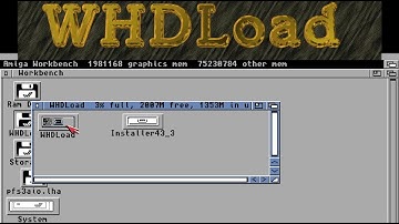 Installing WHDLoad In WinUAE And Testing Some Games On The Amiga A600