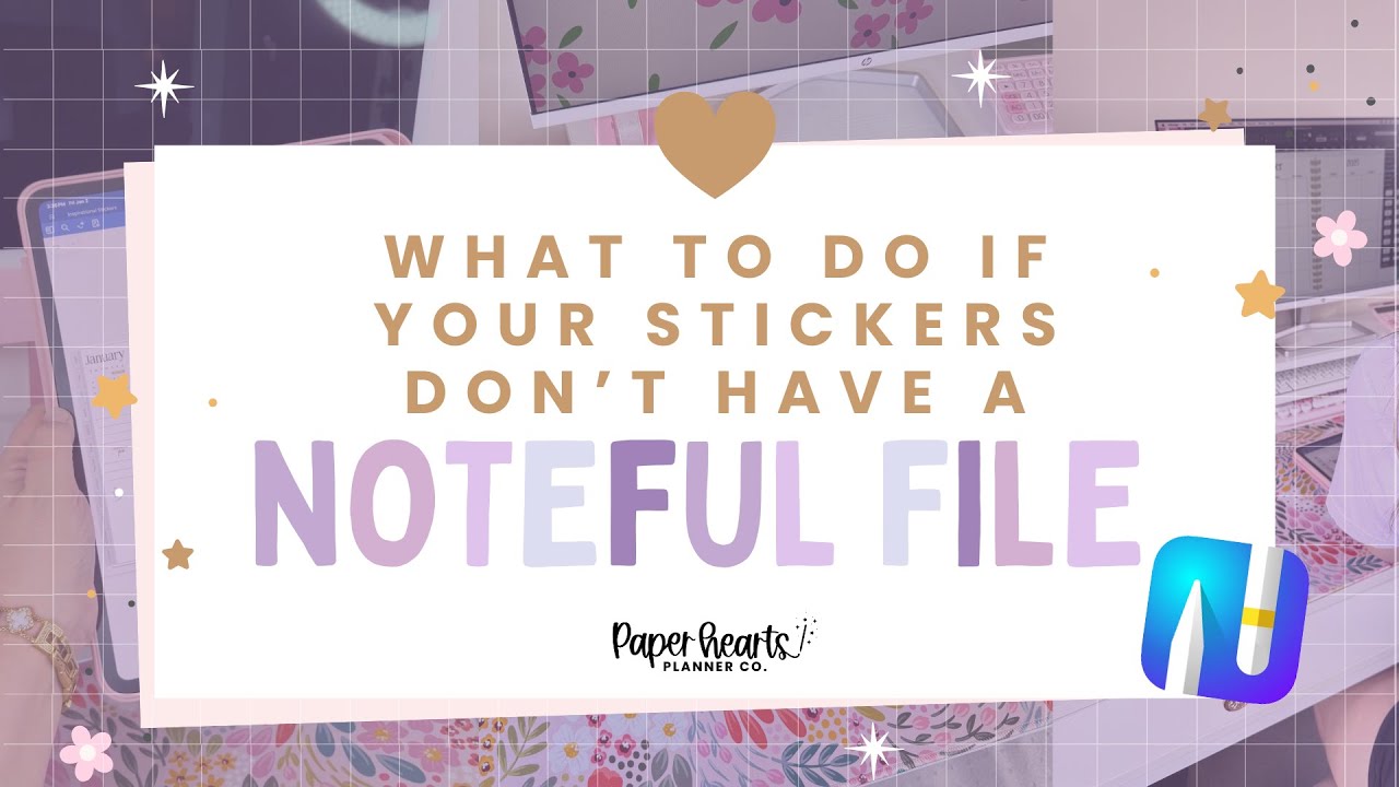 Что делать, если к вашим наклейкам не прилагается файл Noteful?