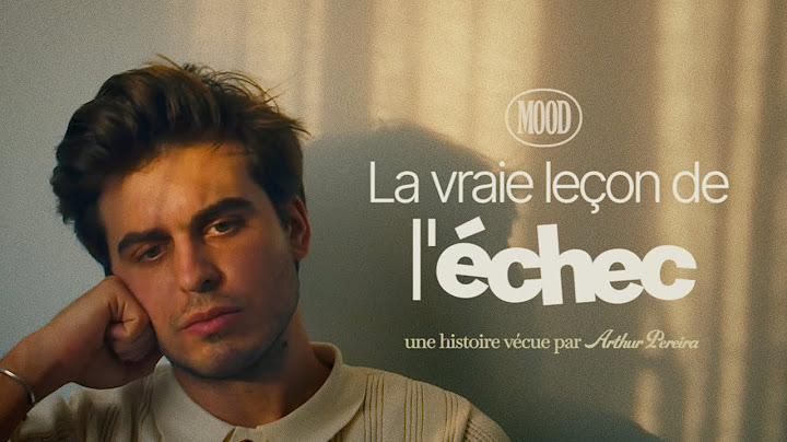 La vraie leçon de l'échec