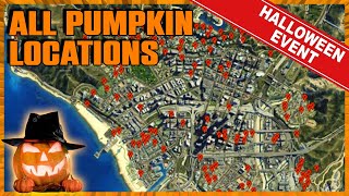 PUMPKIN LOCATION MAP **NEW HALLOWEEN EVENT 2022** All Halloween Pimpkins LOCATIONS