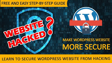 Learn to Secure WordPress Website from Hacking | WordPress Plugin for Security | Safe WordPress