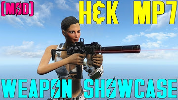 Fallout 4: Weapon Showcases: H&K MP7 (Mod)