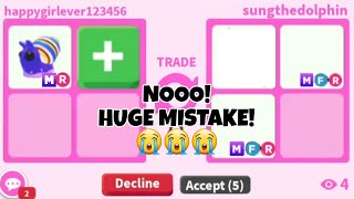 😱😭Noo! Idk Why I DECLINED Their 3 MEGA OVER OFFERS For *NEW* MEGA NEON CANDY CANE SNAIL + WIN TRADES