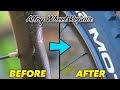 Restoring these alloy MTB rims with JB Weld and elbow grease