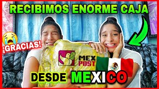 SUSCRIPTOR MEXICANO nos SORPRENDIÓ con MEGA PAQUETE de PRODUCTOS de MEXICO ¡Somos AFORTUNADAS!