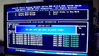 ComputerBuild 15: Setup RAID in the OS