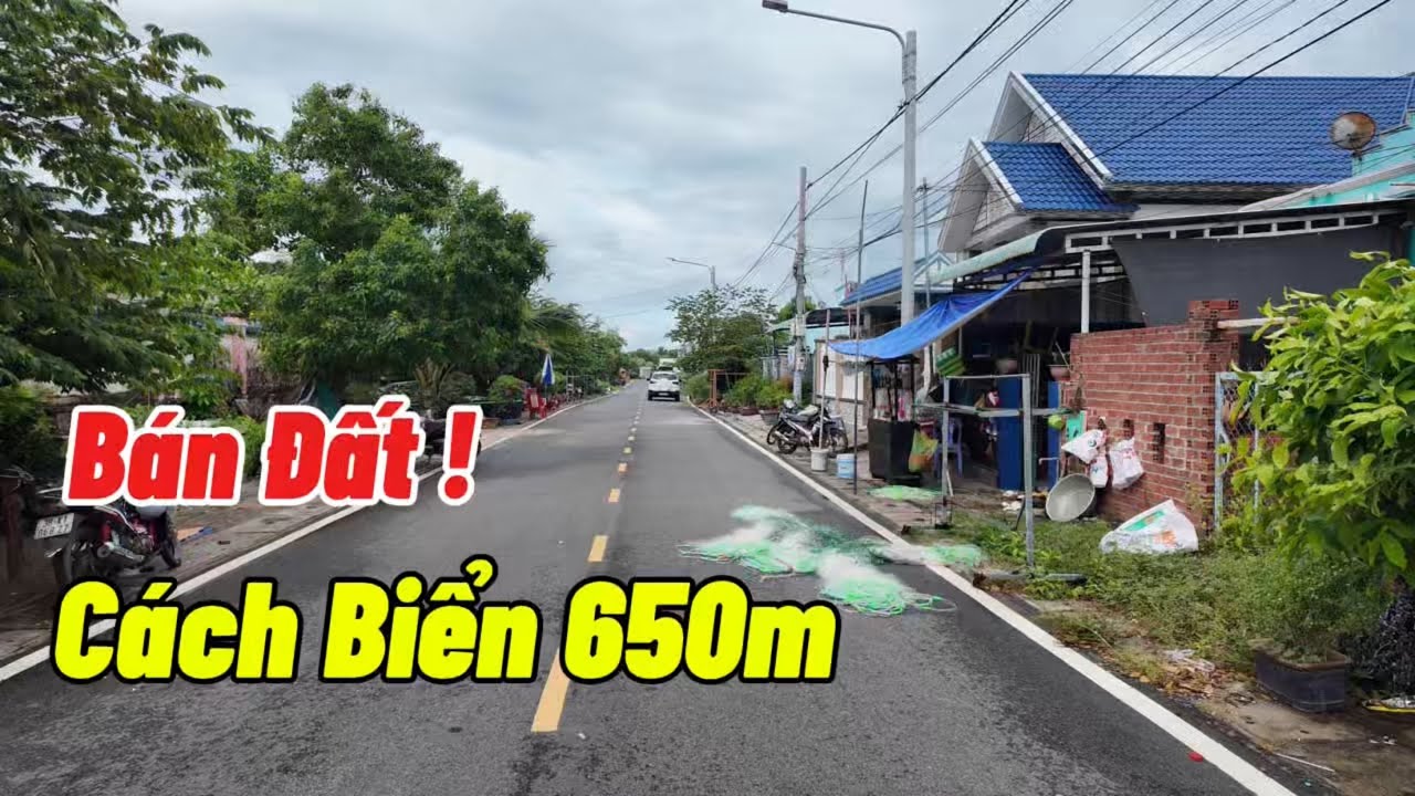 Bán Đất Gần Biển Tại Bà Rịa Vũng Tàu Cách Biển Hồ Tràm, Lộc An Chỉ 650m Giá 2T 750 Triệu