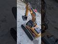 🚨 TOO REAL TO BE A TOY! RC Huina Excavator Looks 100% Real! 😱 #Shorts #rcexcavator #huina #rccar
