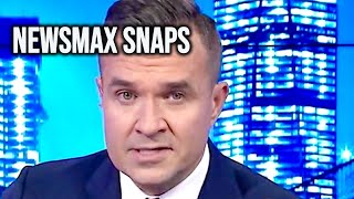 Newsmax Host SINKS To New Low With Disgusting On-Air Attack