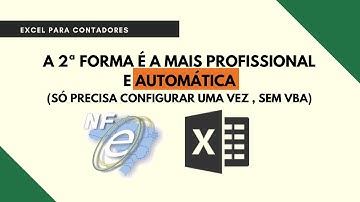 2 MANEIRAS DE IMPORTAR O XML DA NF-E PARA O EXCEL - EXCEL PARA CONTADORES