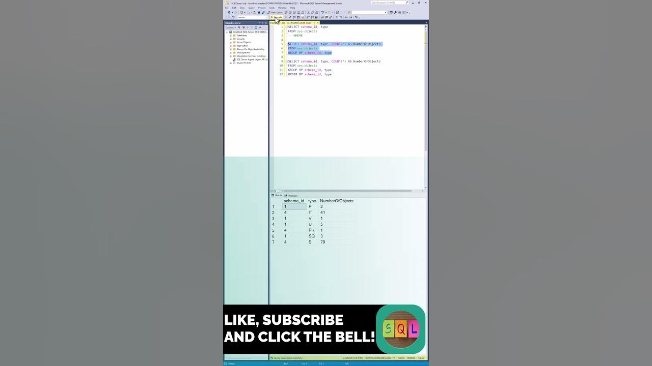 The sql server select statement in 60 seconds the group by clause 