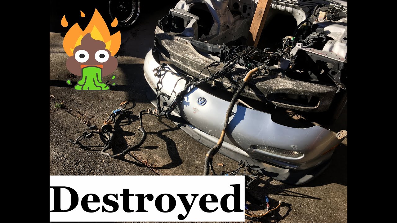 Mazda Rx7 FD3S shell gets even more gutted! - YouTube