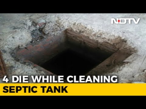 4 Die Of Suffocation While Cleaning Septic Tank In Delhi