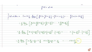 Evaluate the following definite integrals as limit of sums. `int_1^4 (x^2-x)dx`...