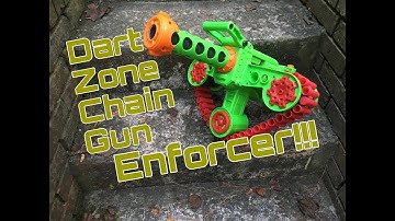 Honest Review: The Enforcer Chain Gun (Dart Zone