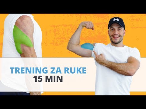 6 najučinkovitijih vježbi za nabildane mišiće ruku 💪 BONUS ➡Vođeni trening 🎬