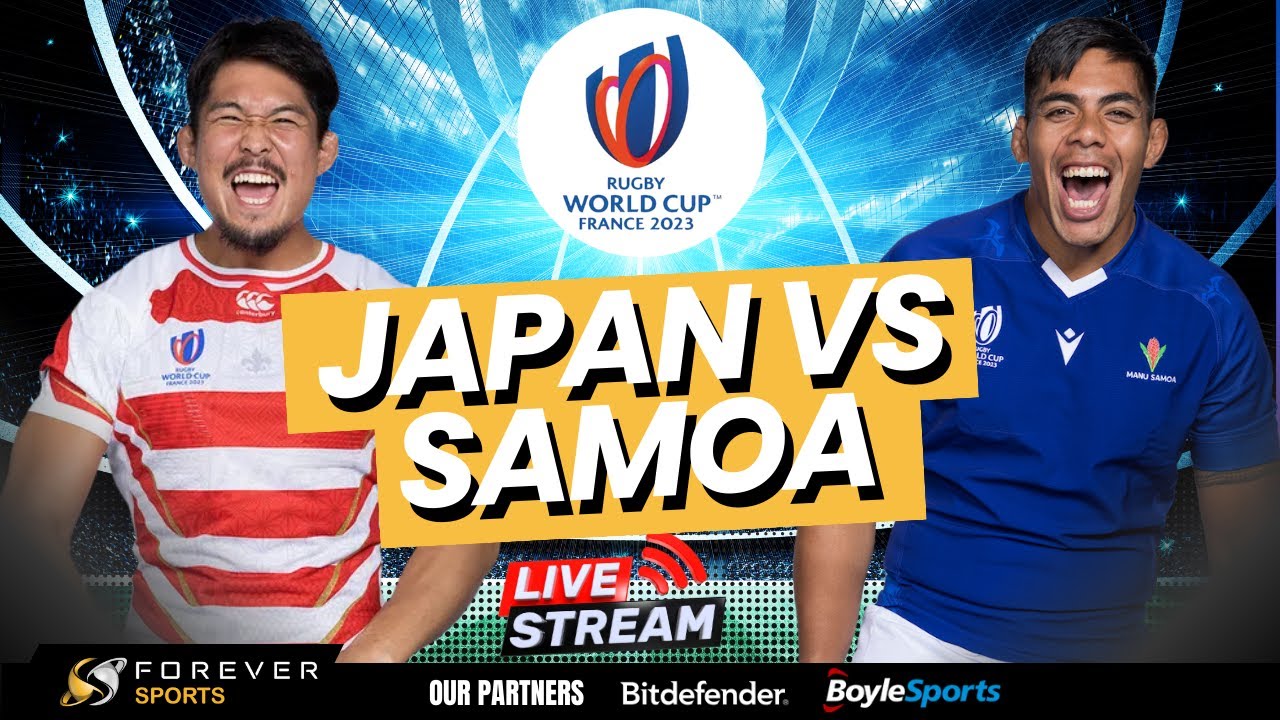 Japan vs Samoa Rugby World Cup Live Commentary and Watchalong