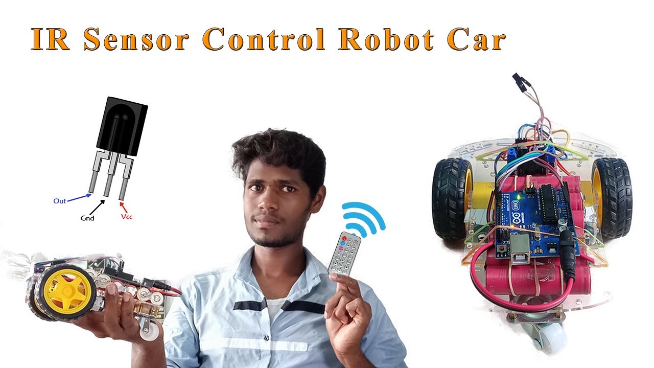 Arduino IR Remote Control Robot Car Use IR Sensor With Code | M42 TECH ...