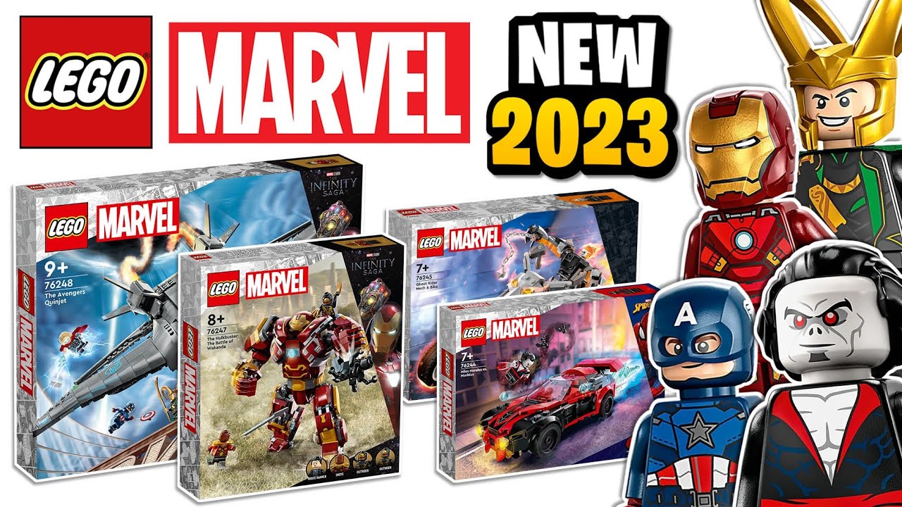 LEGO Marvel 2023 Sets OFFICIALLY Revealed Brick Finds & Flips