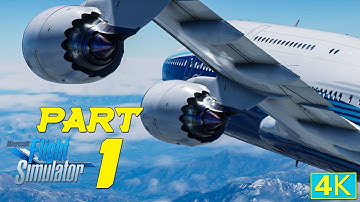 MICROSOFT FLIGHT SIMULATOR 2020 Gameplay Walkthrough part 1 [PC - 4K Ultra]