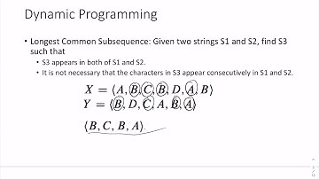CSIT 212 Lecture 7 - Dynamic Programming II
