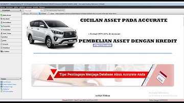 ACCURATE ACCOUNTING SOFTWARE UNTUK PEMBELIAN ASSET MOBIL DENGAN KREDIT