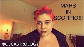 Natal Mars in Scorpio by OJC Astrology