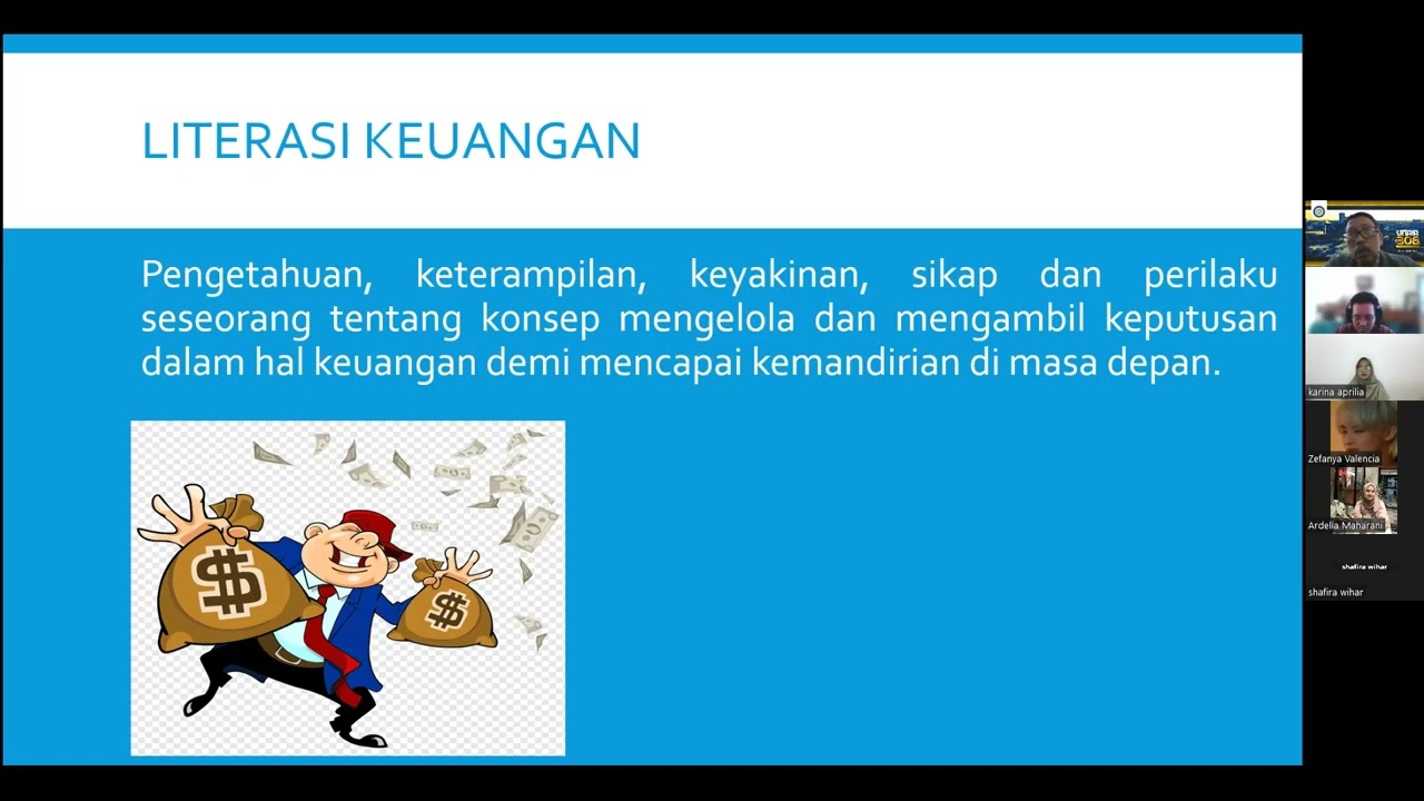 Webinar Pendidikan Keuangan dan Literasi Keuangan