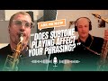 Saxophonetics interview part 2  jazz phrasing and playing subtones