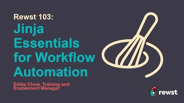 Rewst 103: Jinja Essentials for Workflow Automation