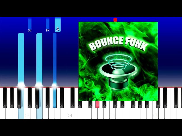 SAPFIR - BOUNCE FUNK (Piano Tutorial)