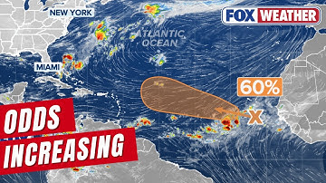 Development Chances Grow For Tropical Disturbance In Atlantic