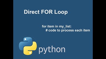 Python For Loop on Lists | Iterate Over List Items Directly in Python (Beginner to Pro)